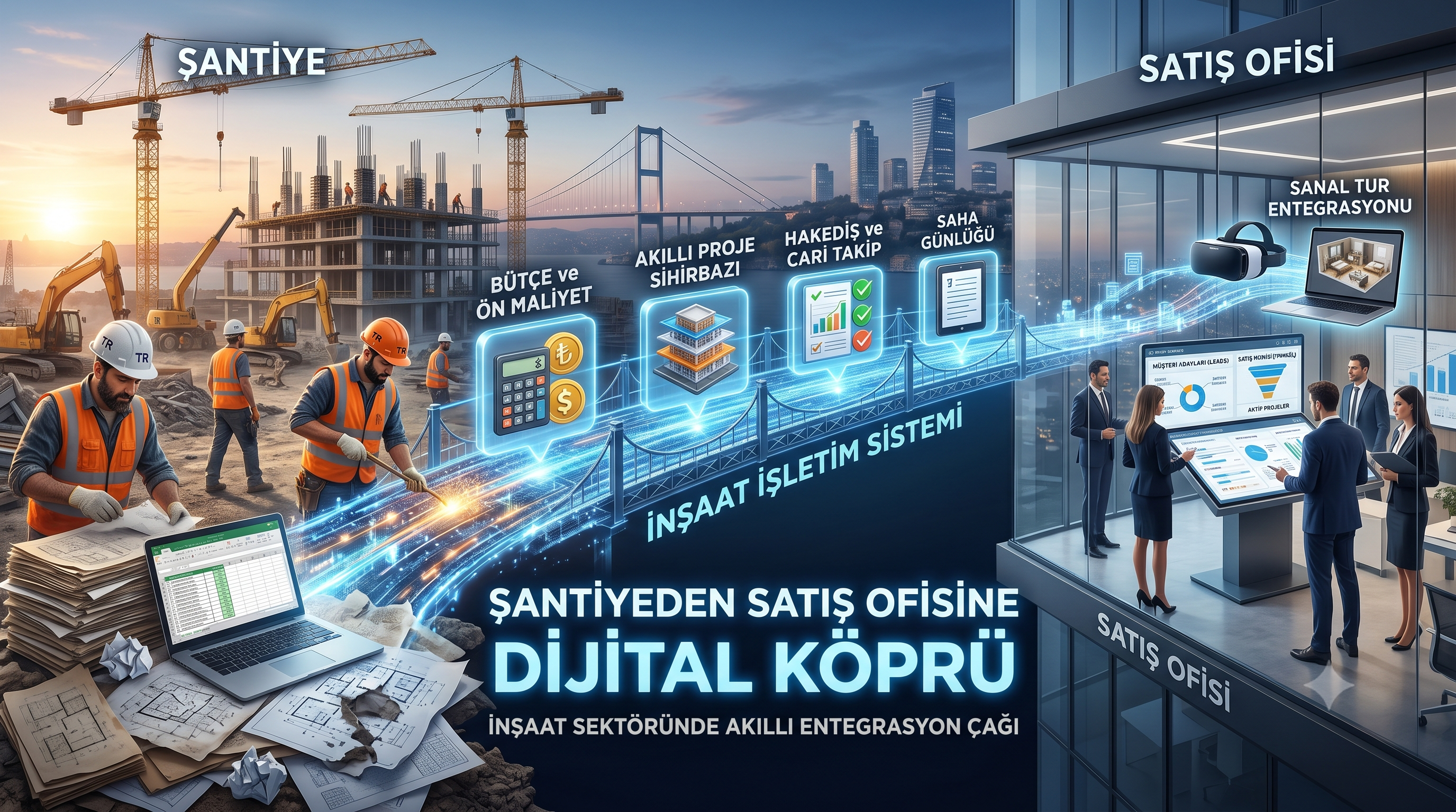 Şantiyeden Satış Ofisine Dijital Köprü